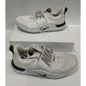 Nike Comfort Footbed White Slipstrap Running Shoes Men’s Size 8 AR4543-100